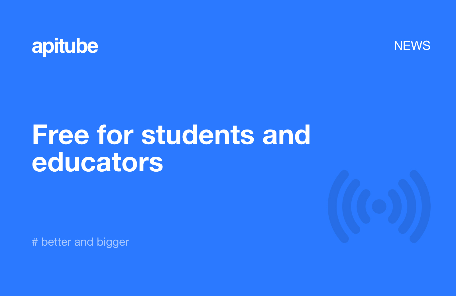 Free News API for Students, Educators, and Researchers